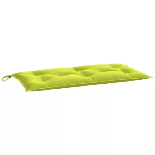 Élénkzöld oxford szövet kerti pad párna 100 x 50 x 7 cm
