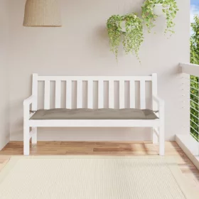 Tópszínű oxford szövet kerti padpárna 150 x 50 x 7 cm