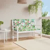 2 db többszínű szövet kerti padpárna 120 x 50 x 7 cm