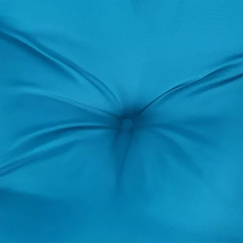 2 db világoskék oxford szövet kerti padpárna 200 x 50 x 7 cm