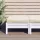 Krémszínű szövet raklappadló-párna 60x60x9,5 cm