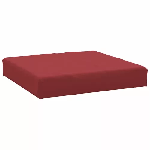 Bordó oxford szövet raklappárna 60x60x9,5 cm