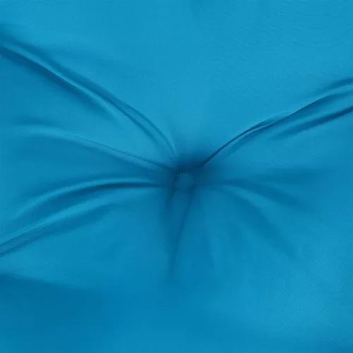 Világoskék oxford szövet kerti padpárna 110 x 50 x 7 cm