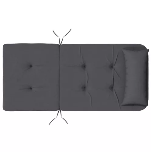 2 db antracitszürke oxford-szövet Adirondack-székpárna