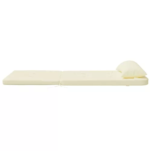 2 db krémszínű oxford-szövet Adirondack-székpárna