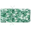 Székpárna Virágos 2 pcs Zöld 58 x 77 x 4.5 cm Oxford szövet