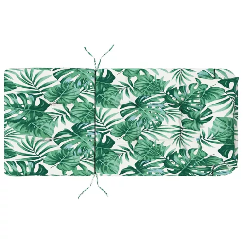 Székpárna Virágos 2 pcs Zöld 58 x 77 x 4.5 cm Oxford szövet