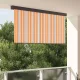 Kültéri Rolós Árnyék Csíkos Sárga és kék 200 x 250 cm szövet