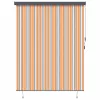 Kültéri Rolós Árnyék Csíkos Sárga és kék 200 x 250 cm szövet