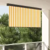 Kültéri Rolós Árnyék narancssárga és fehér 200 x 250 cm szövet