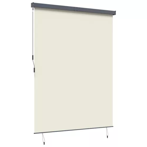 Kültéri Rolós Árnyék Csíkos Állítható Krém 200 x 250 cm szövet