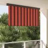 Kültéri Rolós Árnyék narancssárga és barna 200 x 250 cm szövet