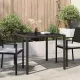Kerti Étkezőasztal Barna 90 x 90 x 75 cm Poli rattan