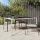 Kerti Étkezőasztal Fehér 150 x 90 x 75 cm Poli rattan