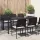 Kerti Étkezőasztal Barna 190 x 90 x 75 cm Poli rattan