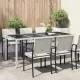 Kerti Étkezőasztal Fehér 190 x 90 x 75 cm Poli rattan