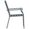 Szék 4 pcs Antracit 56 x 65 x 89cm Acél