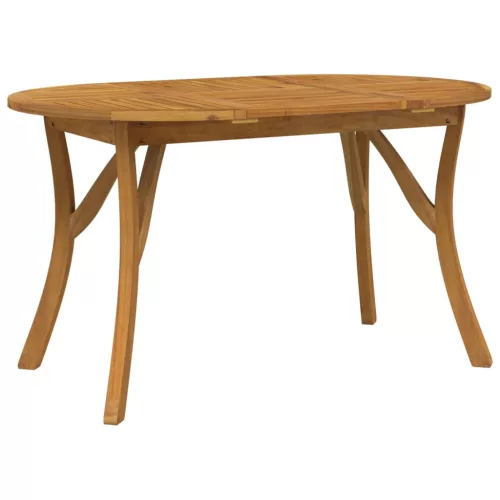 Tömör akácfa kerti asztal 150 x 90 x 75 cm