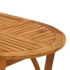Tömör akácfa kerti asztal 150 x 90 x 75 cm