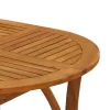 Tömör akácfa kerti asztal 200 x 90 x 75 cm