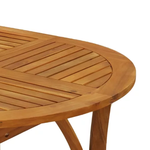 Tömör akácfa kerti asztal 200 x 90 x 75 cm