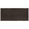 Sötétbarna kezelt tömör asztallap 120x50x(2-6) cm