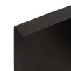 Sötétbarna kezelt tömör asztallap 120x50x(2-6) cm