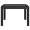Antracitszürke PP kerti asztal 59 x 47 x 40 cm