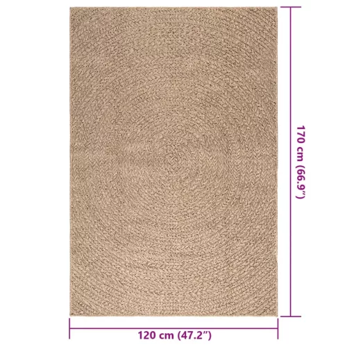 ZIZUR juta hatású beltéri és kültéri szőnyeg 120 x 170 cm