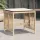 4 db bézs polyrattan kerti szék párnával 41 x 41 x 36 cm