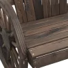 Tömör fenyőfa kerti Adirondack szék