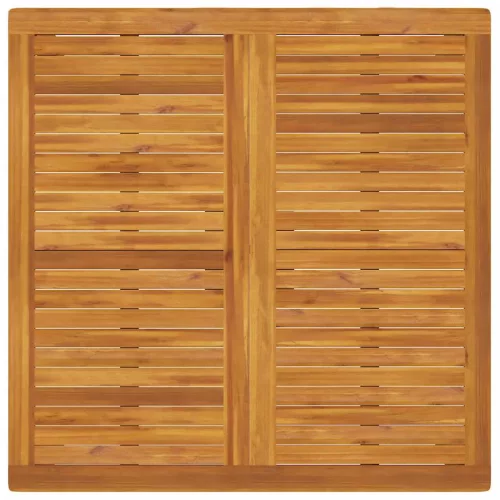Tömör akácfa kerti étkezőasztal 110 x 110 x 75 cm