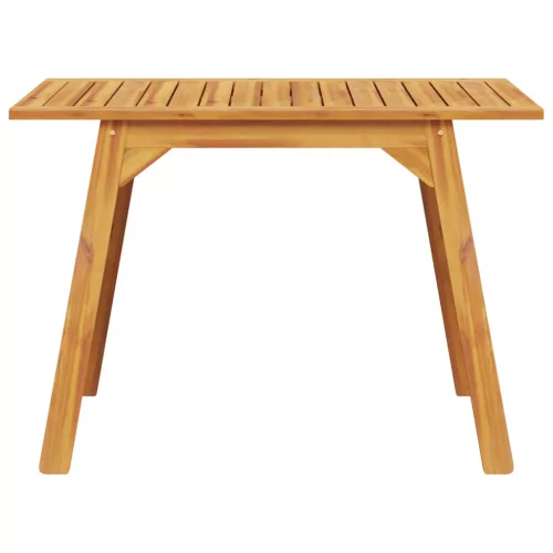 Tömör akácfa kerti étkezőasztal 110 x 56 x 75 cm