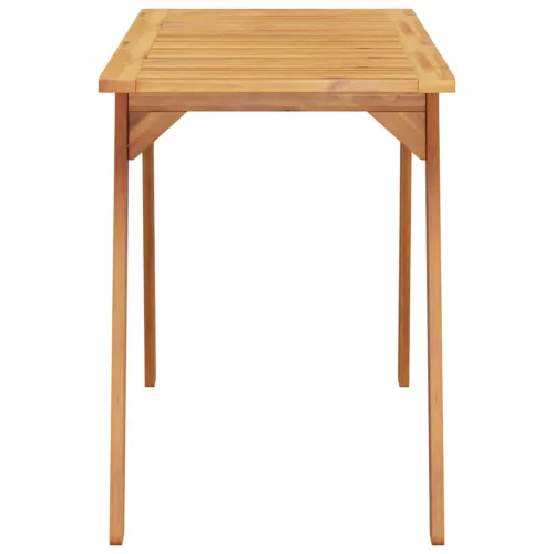 Tömör akácfa kerti étkezőasztal 110 x 56 x 75 cm
