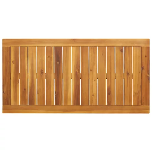 Tömör akácfa kerti étkezőasztal 110 x 56 x 75 cm