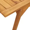 Tömör akácfa kerti étkezőasztal 110 x 56 x 75 cm