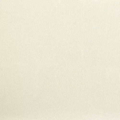 Krémszínű szövet és acél feltekerhető napellenző 400 x 150 cm