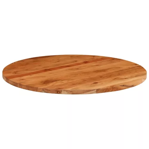 Tömör akácfa kerek asztallap Ø90 x 2,5 cm