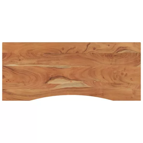 Tömör akácfa téglalap alakú asztallap 120 x 50 x 2,5 cm