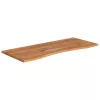 Tömör akácfa téglalap alakú asztallap 120 x 50 x 2,5 cm