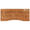 Tömör akácfa téglalap alakú asztallap 120 x 50 x 2,5 cm