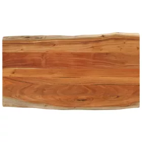 Tömör akácfa téglalap alakú asztallap 100x60x2,5 cm