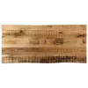 Tömör nyers mangófa természetes élű asztallap 100 x 40 x 2,5 cm