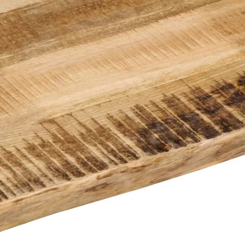 Tömör nyers mangófa természetes élű asztallap 100 x 40 x 2,5 cm