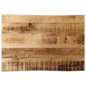   Tömör nyers mangófa természetes élű asztallap 70 x 40 x 3,8 cm