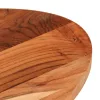 Tömör akácfa ovális asztallap 120 x 50 x 3,8 cm