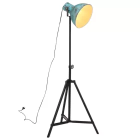 Kopott kék állólámpa 25 W 61x61x90/150 cm E27
