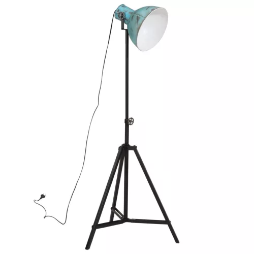 Kopott kék állólámpa 25 W 61x61x90/150 cm E27