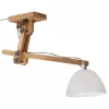 Fehér mennyezeti lámpa 25 W 105x30x65-108 cm E27