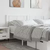 Fehér fém fejtámla 200 cm